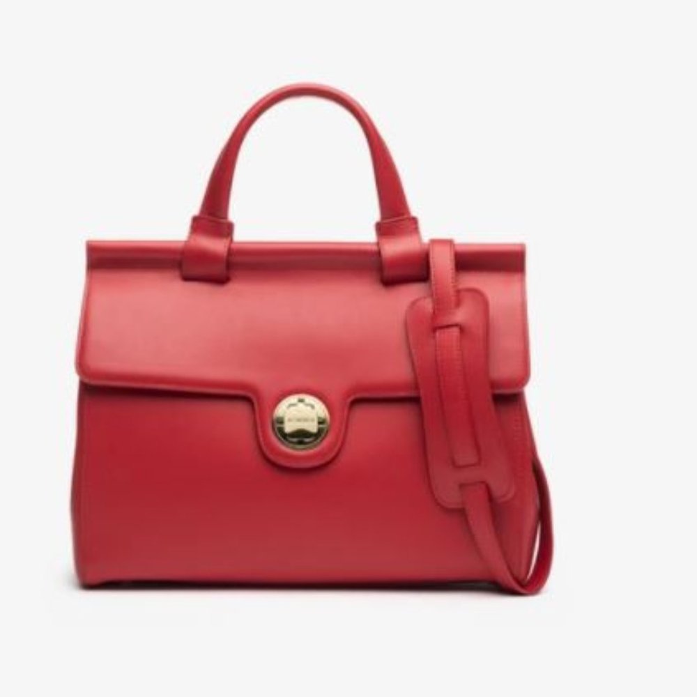 NEW!!! Luxury Tote / Satchel / Going Out - JEMMA , Tory Burch - Valentine Red